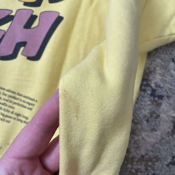 Cody Ko “Sugar High” 2021 Official Merch Yellow Sweatshirt Adult Size Medium - Picture 10 of 10